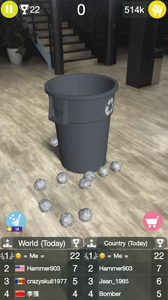 Paper Bin AR (Папер Бин)  [МОД Бесконечные монеты] Screenshot 2