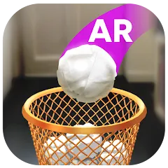 Скачать взлом Paper Bin AR (Папер Бин)  [МОД Бесконечные монеты] - полная версия apk на Андроид