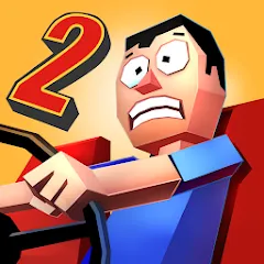 Взломанная Faily Brakes 2: Car Crash Game (Фэйли Брейкс 2)  [МОД Все открыто] - последняя версия apk на Андроид