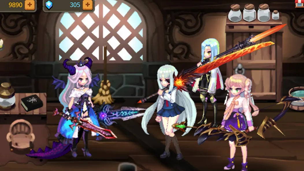 Dungeon Princess 2! : RPG  [МОД Много монет] Screenshot 2