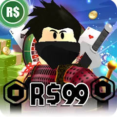 Взломанная Robux For Robux , Casino Robux  [МОД Бесконечные деньги] - последняя версия apk на Андроид