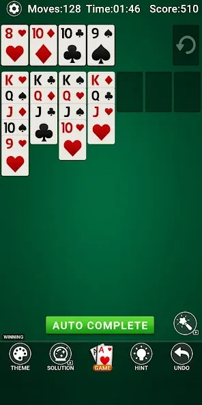 Solitaire Classic - 2024 (Солитер Классик)  [МОД Много денег] Screenshot 5