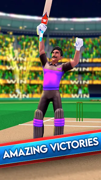 Stick Cricket Clash (тик Крикет Клаш)  [МОД Unlocked] Screenshot 4