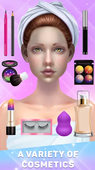 Makeover salon: Makeup ASMR (Мейковер салон)  [МОД Unlimited Money] Screenshot 3