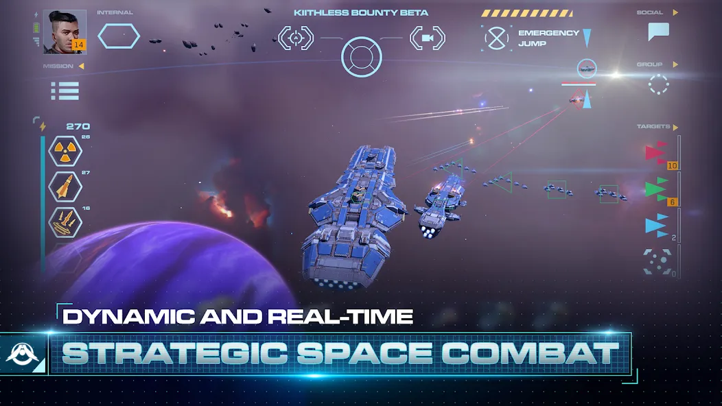 Homeworld Mobile: Sci-Fi MMO (Хоумворлд Мобаил)  [МОД Unlimited Money] Screenshot 2