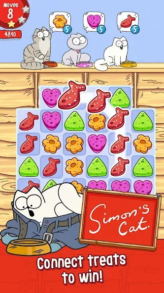 Simon’s Cat Crunch Time  [МОД Меню] Screenshot 1