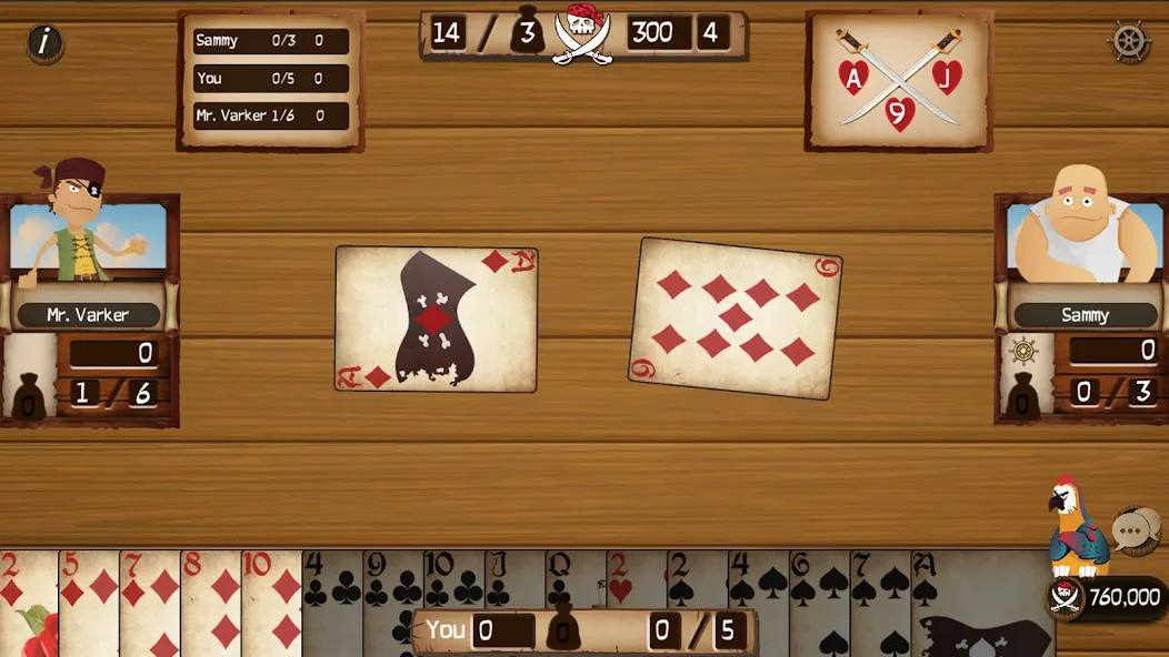 Spades Cutthroat Pirates (Спейдс Каттхроат Пирейтс)  [МОД Menu] Screenshot 2