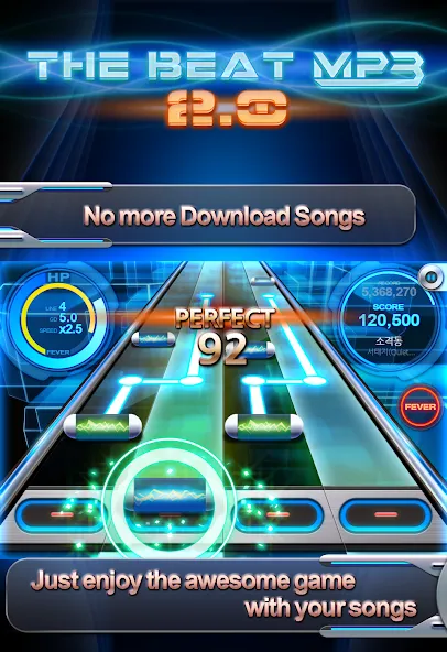 BEAT MP3 2.0 - Rhythm Game  [МОД Mega Pack] Screenshot 1