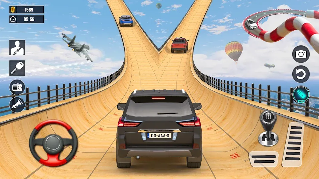 Car Stunt Games : Car Games 3D (Кар Стант Геймс)  [МОД Бесконечные монеты] Screenshot 1