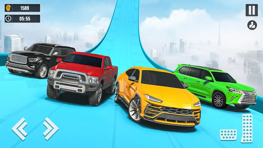 Car Stunt Games : Car Games 3D (Кар Стант Геймс)  [МОД Бесконечные монеты] Screenshot 2