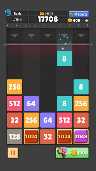 Drop The Number® : Merge Game (Дроп зе Намбер)  [МОД Menu] Screenshot 1