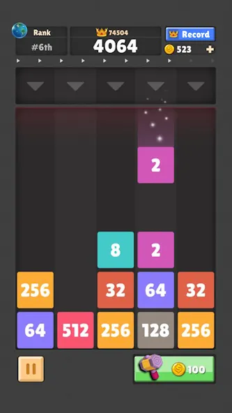 Drop The Number® : Merge Game (Дроп зе Намбер)  [МОД Menu] Screenshot 2