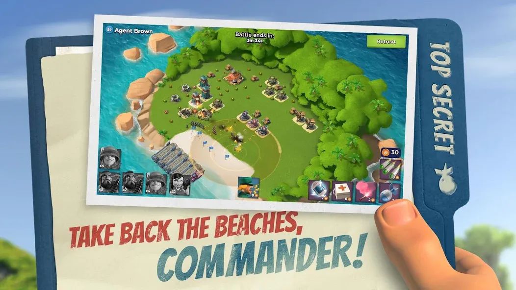 Boom Beach (Бум Бич)  [МОД Unlocked] Screenshot 1