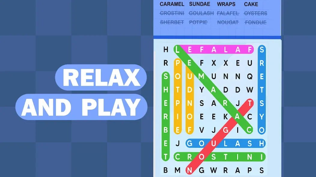 Word Search Puzzle Challenge (Уордсрч Пазл Челлендж)  [МОД Mega Pack] Screenshot 5