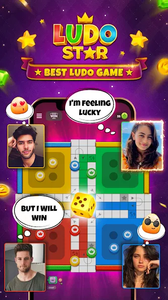 Ludo STAR: Online Dice Game (Лудо СТАР)  [МОД Много денег] Screenshot 1