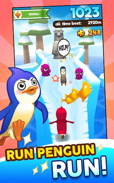 Super Penguins (упер Пингвины)  [МОД Все открыто] Screenshot 2