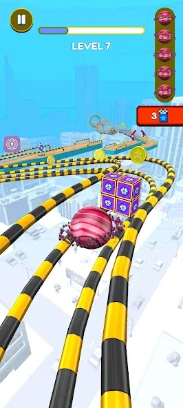 Rolling Balls 3D (Гоинг Боллс 3Д)  [МОД Много денег] Screenshot 1