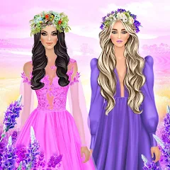 Взлом Fashion Triple Match: Dress Up (Фэшн Мердж)  [МОД Все открыто] - полная версия apk на Андроид