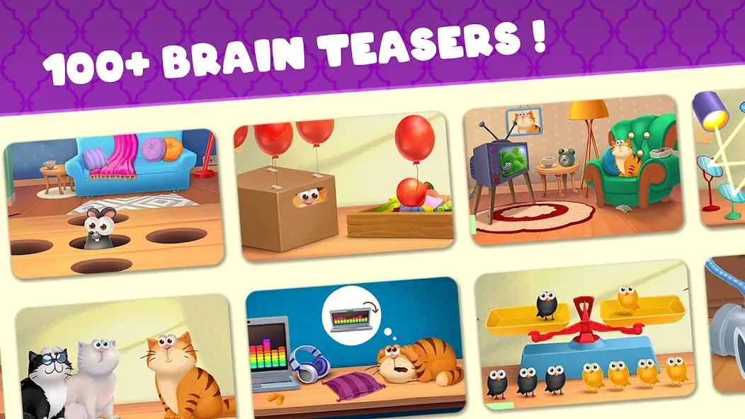 Brain quiz: Tricky puzzle  [МОД Бесконечные монеты] Screenshot 1