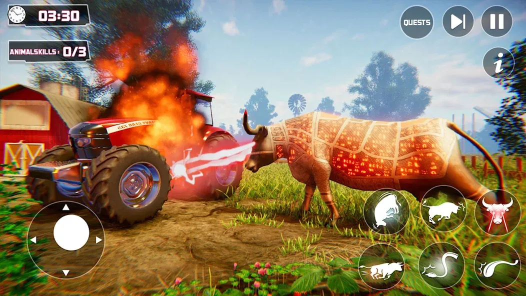 Scary Cow Simulator Rampage (Скари)  [МОД Unlimited Money] Screenshot 3