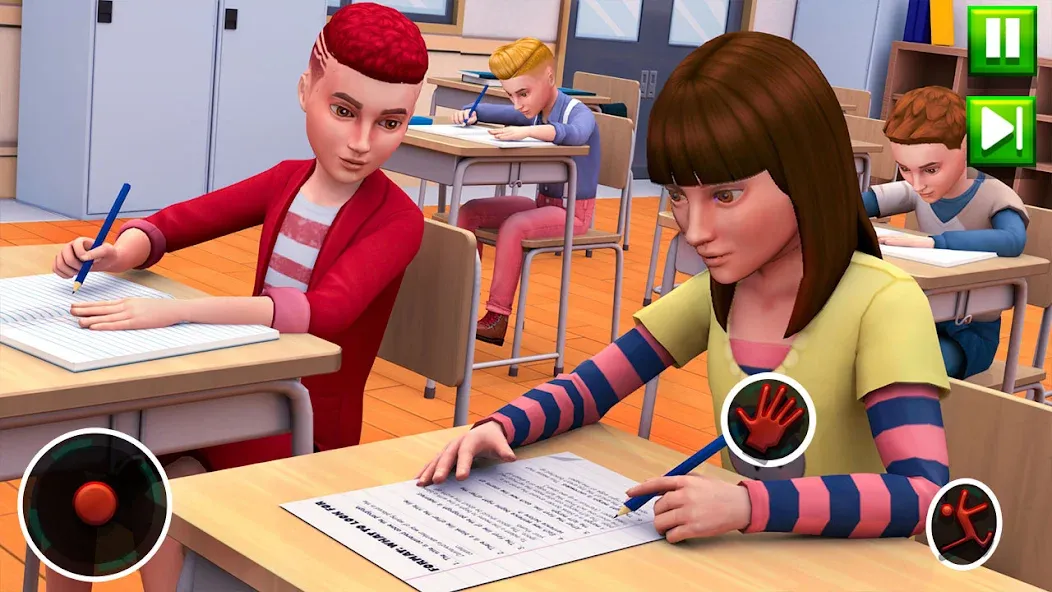 High School Teacher Sim Games  [МОД Menu] Screenshot 2