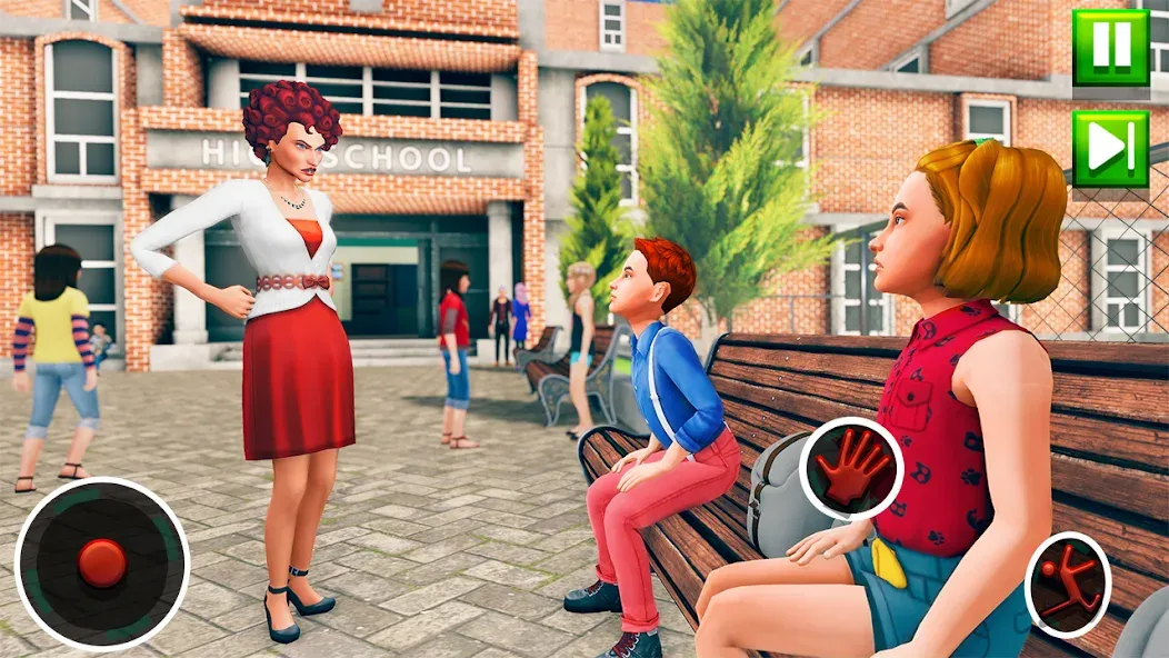 High School Teacher Sim Games  [МОД Menu] Screenshot 4