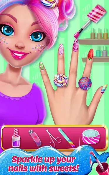 Candy Makeup Beauty Game  [МОД Меню] Screenshot 3