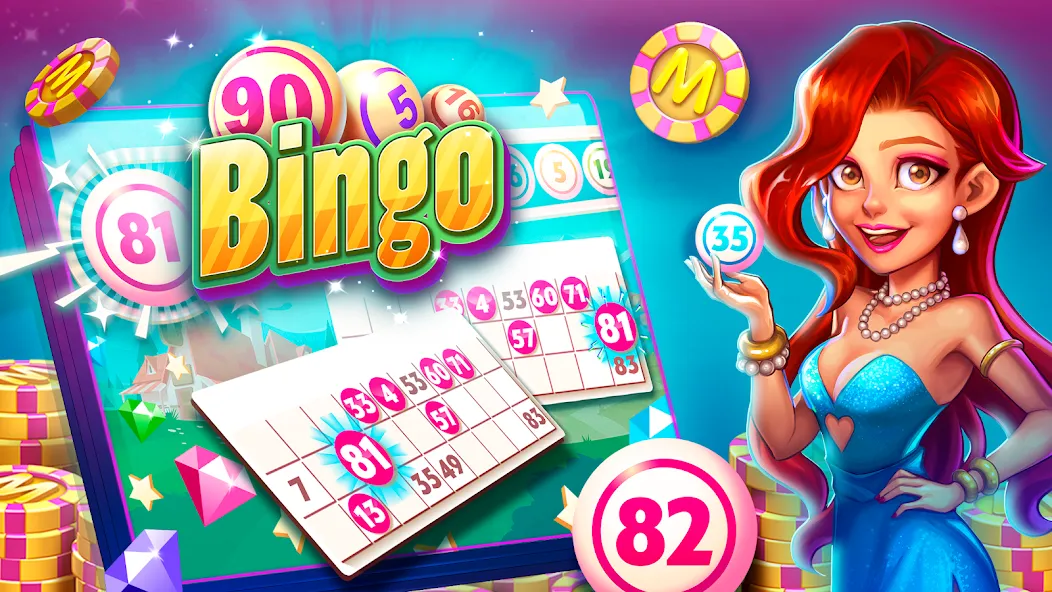 MundiGames: Bingo Slots Casino (Мундийуэгос)  [МОД Много денег] Screenshot 4