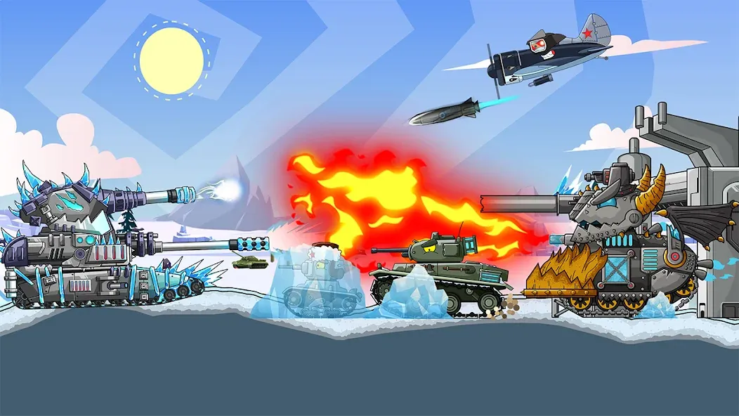 Tank Arena Steel Battle (Танковая Арена Стальное Сражение)  [МОД Много монет] Screenshot 5