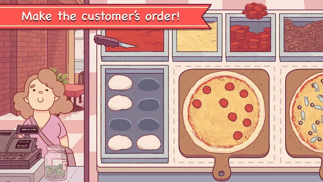 Good Pizza, Great Pizza  [МОД Много денег] Screenshot 2