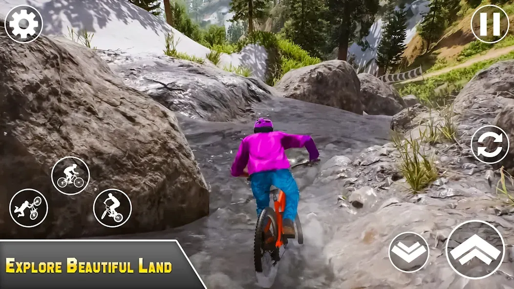 BMX Bicycle Games Offroad Bike  [МОД Mega Pack] Screenshot 1