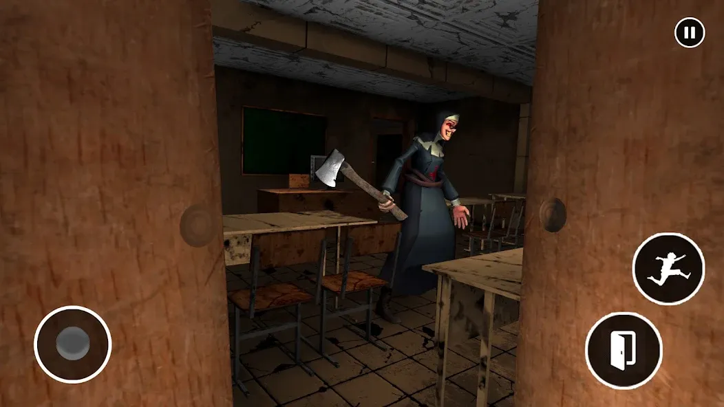 Scary Nun Horror School Escape  [МОД Бесконечные деньги] Screenshot 5