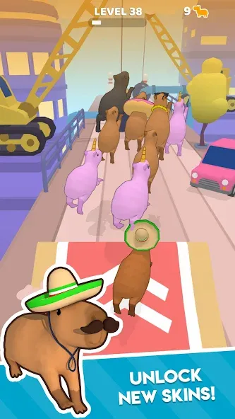 Capybara Rush (Капибара Раш)  [МОД Все открыто] Screenshot 3