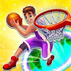 Скачать взлом Hoop World: Flip Dunk Game 3D (Хуп Ворлд)  [МОД Меню] - стабильная версия apk на Андроид