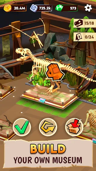 Dino Quest 2: Dinosaur Fossil (Дино Квест 2)  [МОД Бесконечные монеты] Screenshot 2