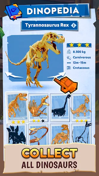 Dino Quest 2: Dinosaur Fossil (Дино Квест 2)  [МОД Бесконечные монеты] Screenshot 4