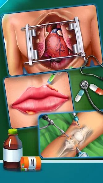 Surgery Doctor Simulator Games  [МОД Unlocked] Screenshot 4