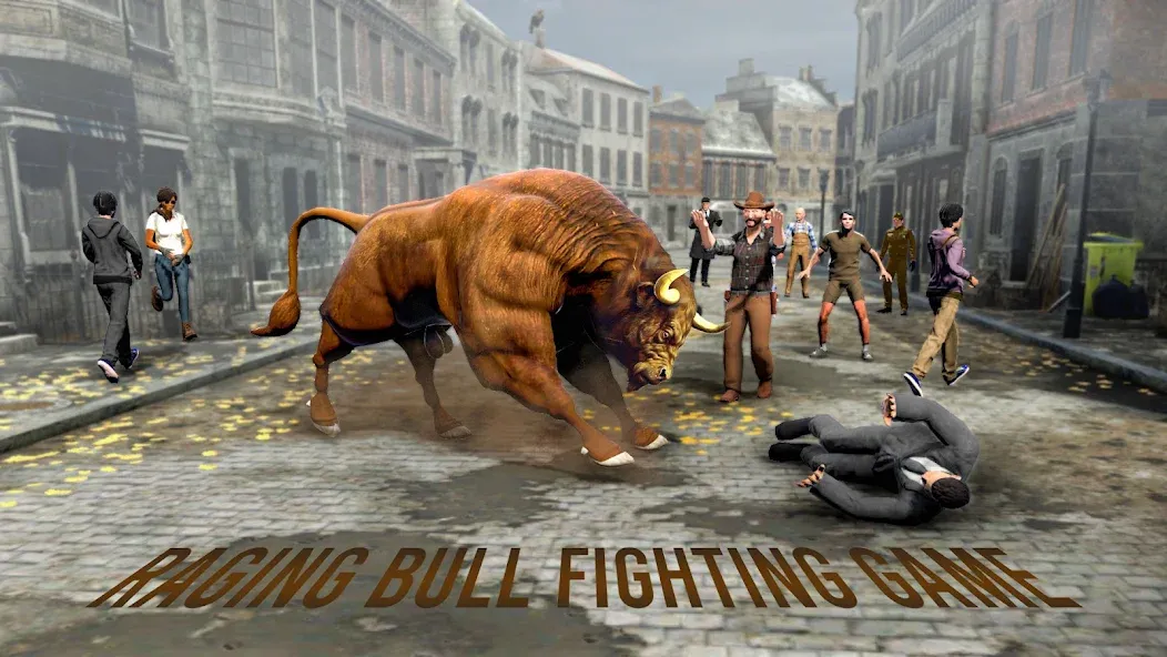 Bull Fighting Game: Bull Games  [МОД Много денег] Screenshot 1