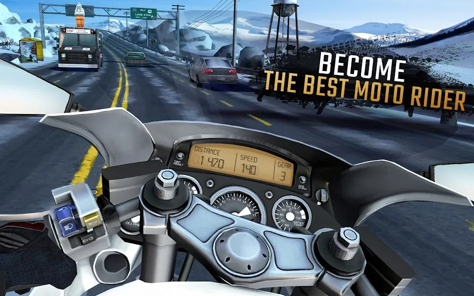 Moto Rider GO: Highway Traffic (Мото Райдер ГО)  [МОД Много денег] Screenshot 5