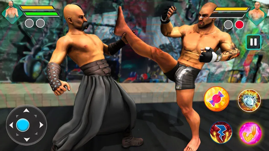 Ninja Master 3D Fighting Games  [МОД Unlimited Money] Screenshot 4