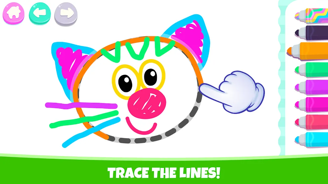 Drawing for kids! Toddler draw  [МОД Menu] Screenshot 2