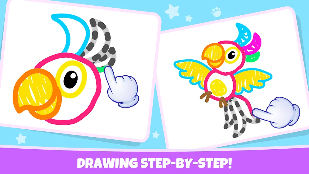 Drawing for kids! Toddler draw  [МОД Menu] Screenshot 3