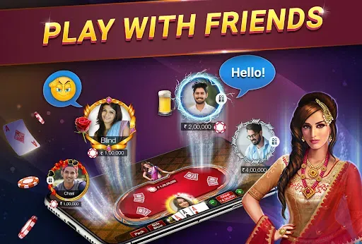 Teen Patti Gold, Rummy & Poker (Тин Патти Голд Кард Гейм)  [МОД Бесконечные деньги] Screenshot 5