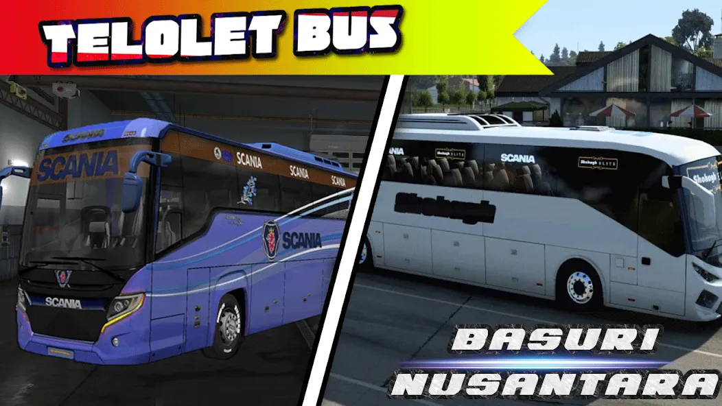 Bus Telolet Basuri Nusantara (Бус Телолет Басури Нусантара)  [МОД Unlocked] Screenshot 1