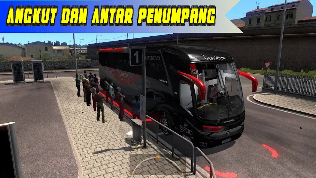 Bus Telolet Basuri Nusantara (Бус Телолет Басури Нусантара)  [МОД Unlocked] Screenshot 3