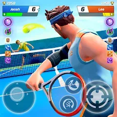 Взломанная Tennis Clash: Multiplayer Game (Теннис Клаш)  [МОД Unlocked] - стабильная версия apk на Андроид