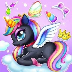 Взломанная Unicorn Dress up Girls Game  [МОД Много денег] - стабильная версия apk на Андроид