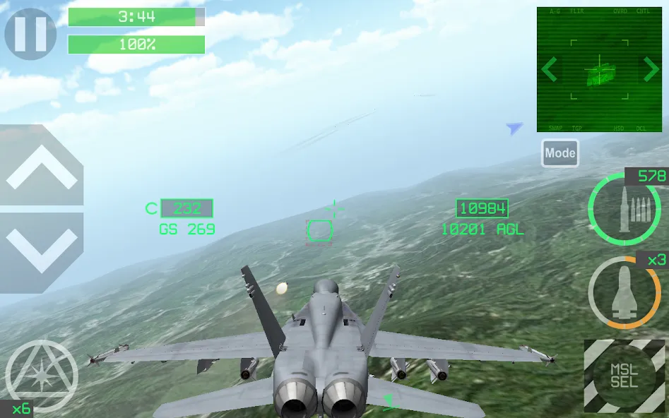 Strike Fighters (Страйк Файтерс)  [МОД Menu] Screenshot 1