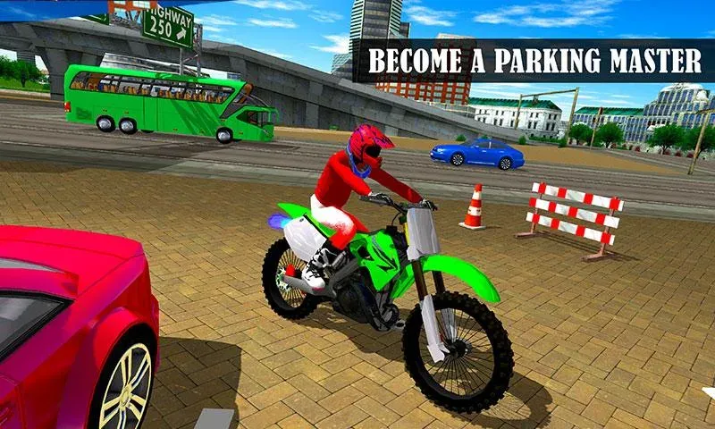 Bike Parking Moto Driving Game (Ларонг Парадахан нг Бисиклета)  [МОД Menu] Screenshot 4