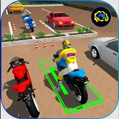 Взломанная Bike Parking Moto Driving Game (Ларонг Парадахан нг Бисиклета)  [МОД Menu] - полная версия apk на Андроид